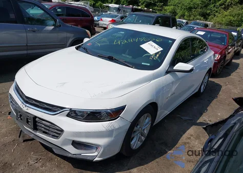2016 Chevrolet Malibu Lt z USA, uszkodzony, nr VIN 1G1ZE5ST9GF288405